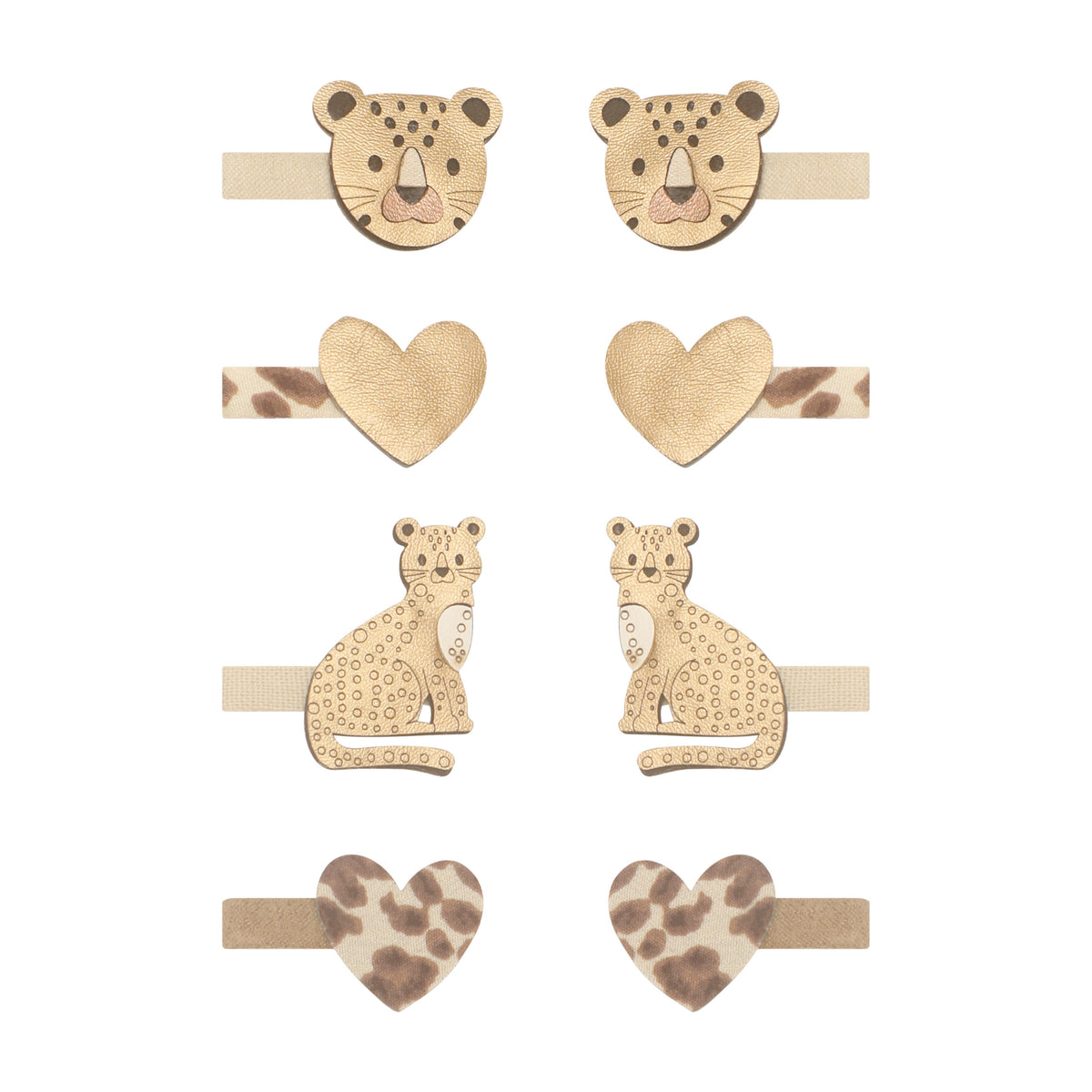 Larry Leopard Mini Clips