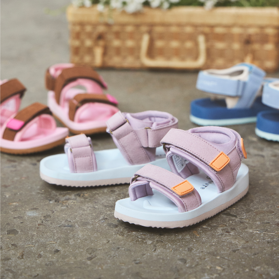 Sandalen Velcro - lila