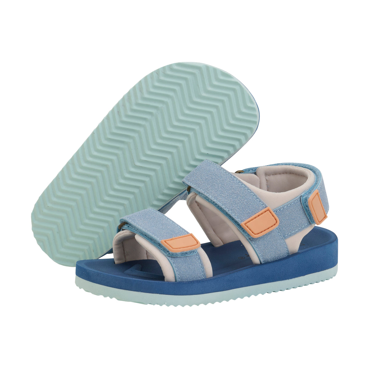 Sandalen Velcro - blau