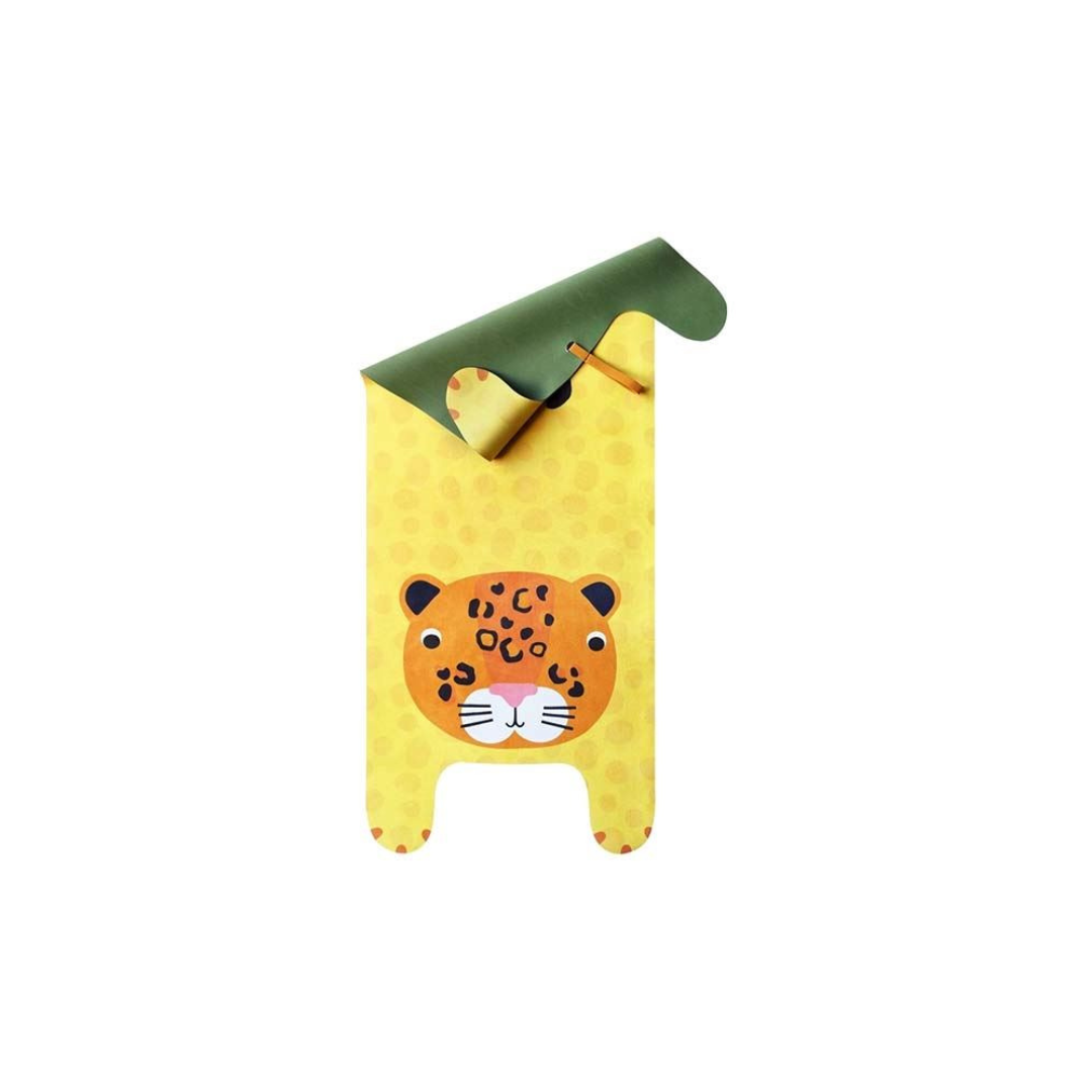 Kinder Yogamatte - Luka der Leopard