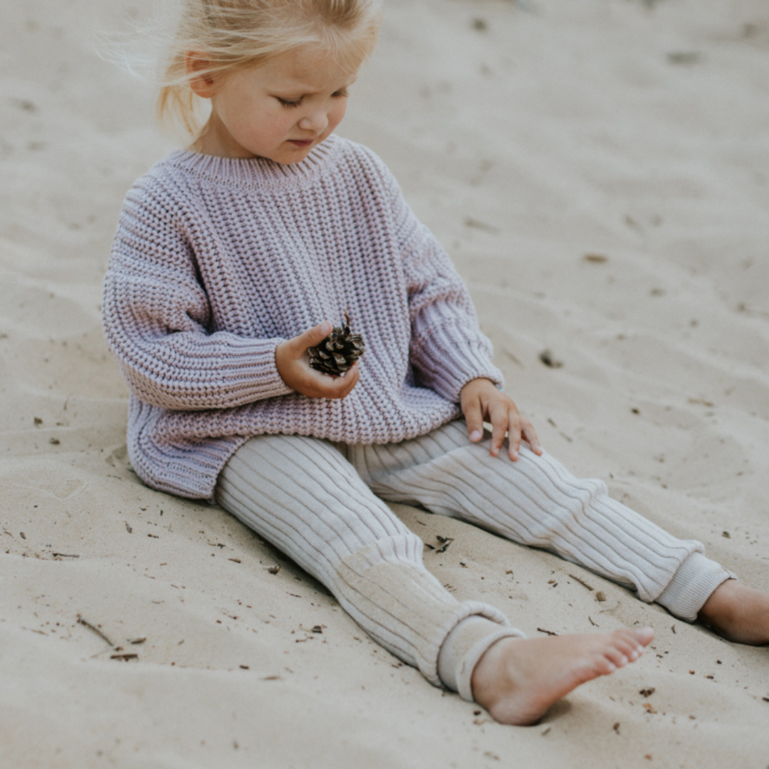 Strickpullover YUKI - lilac