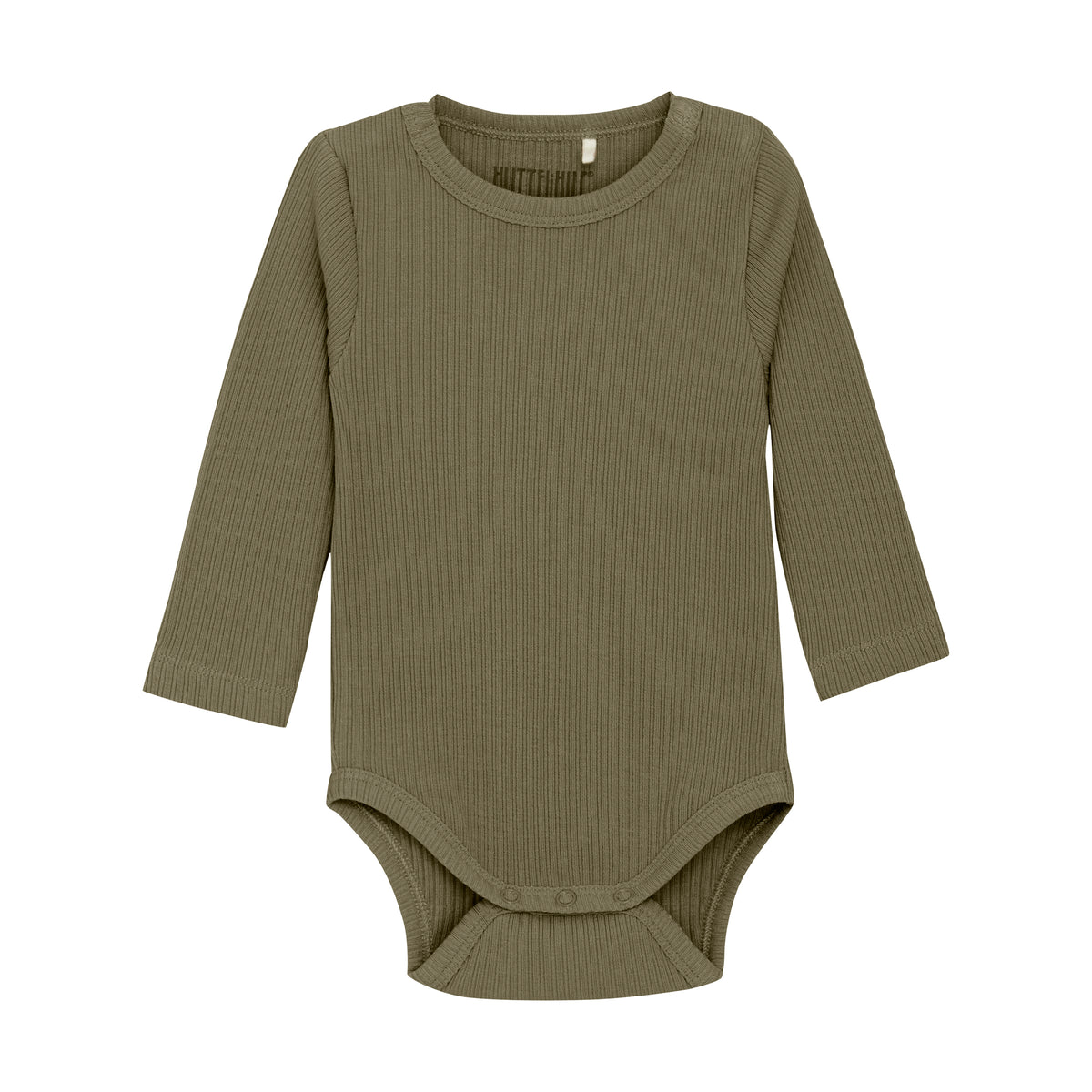 Langarm Rib Body - khaki