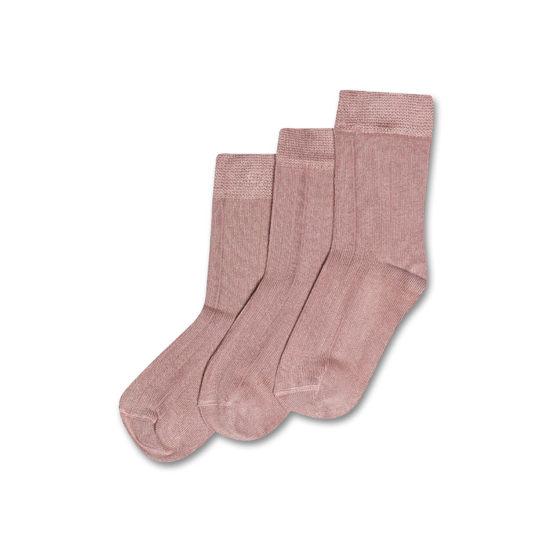 3er Pack Socken - rosa