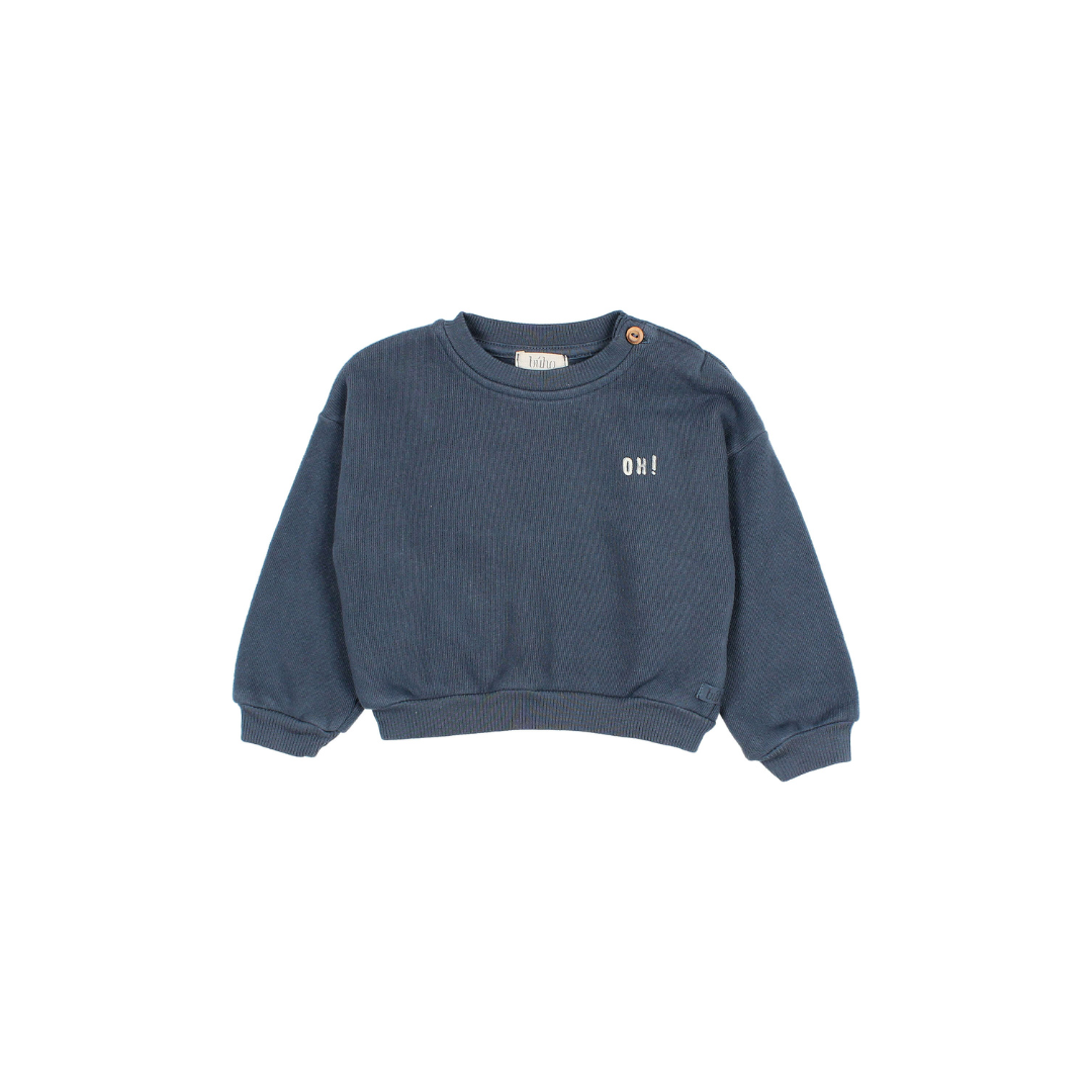 BB Soft Fleece Sweatshirt - antic blue