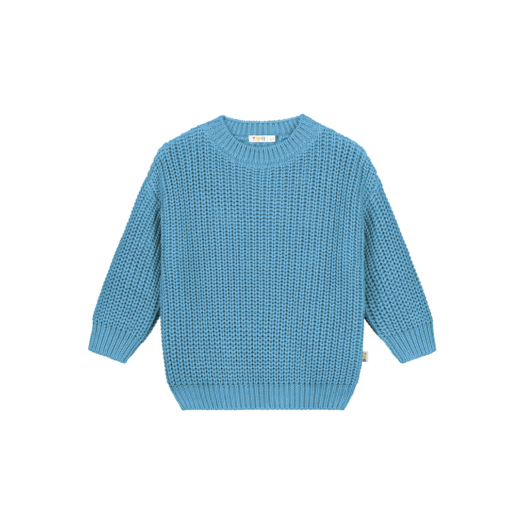 Strickpullover YUKI - sky