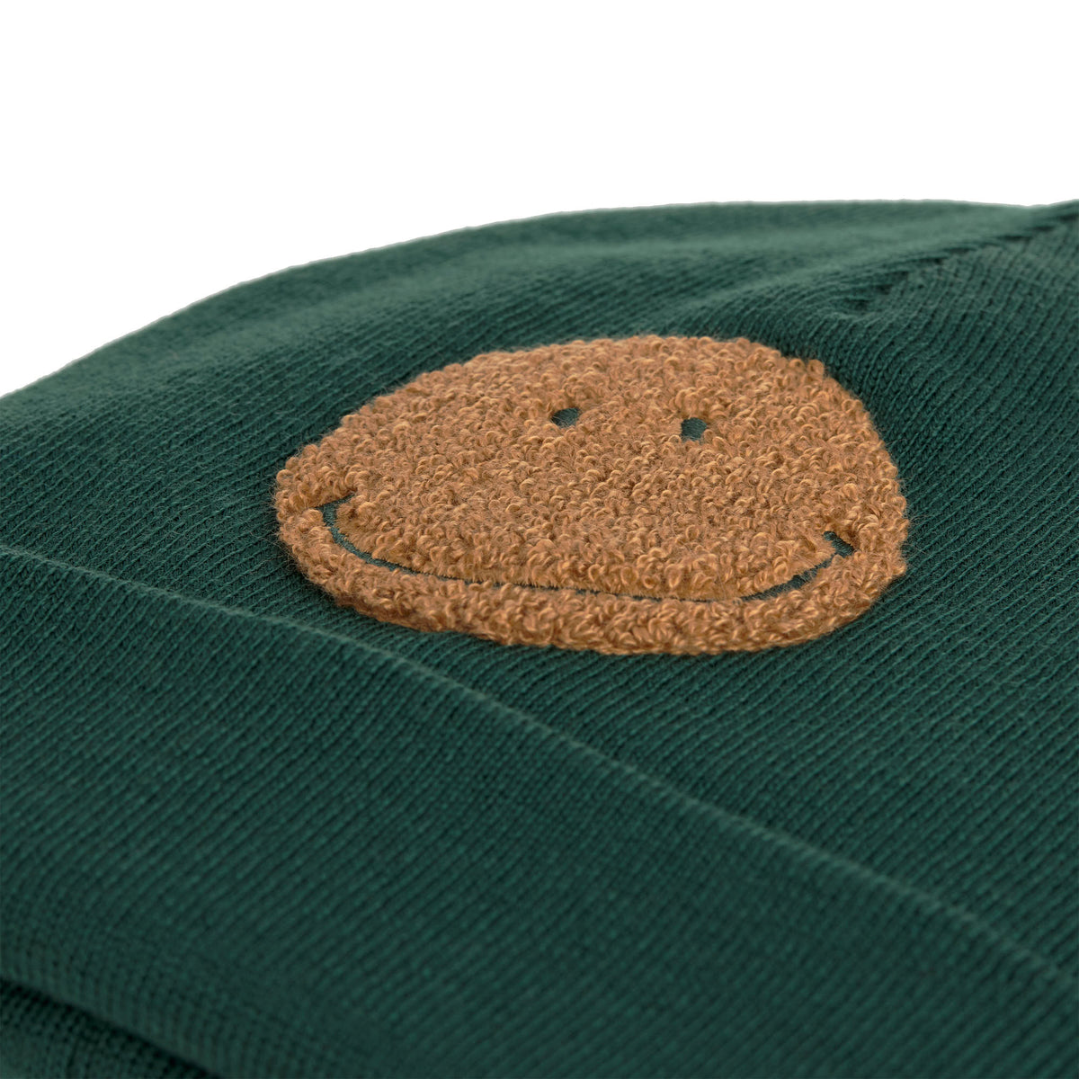 Merino Mütze - Smile - grün