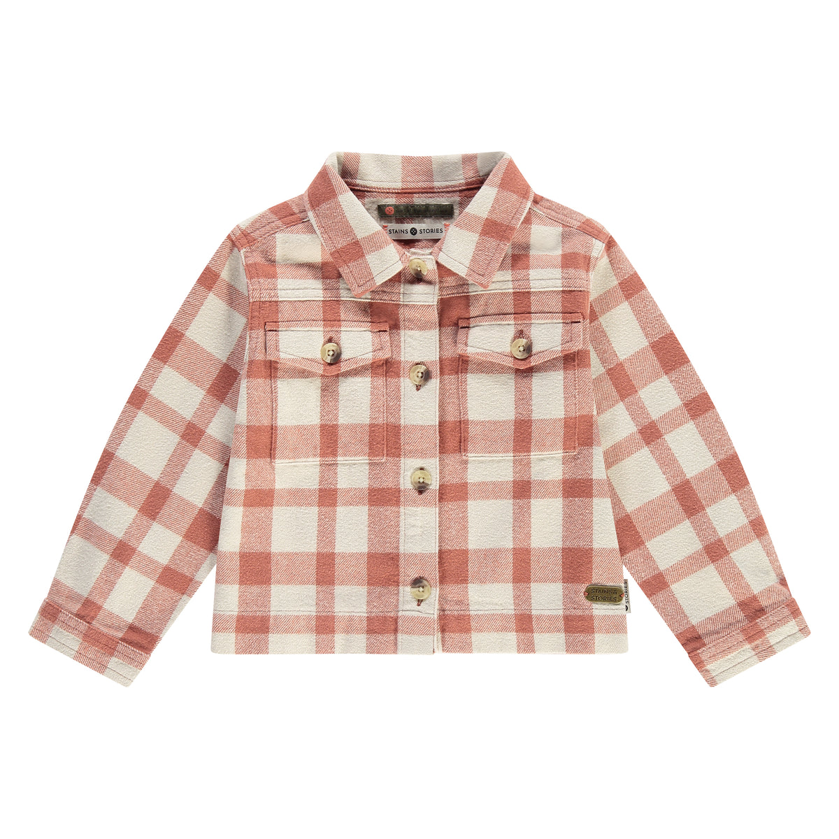 Girls Flanel Jacke