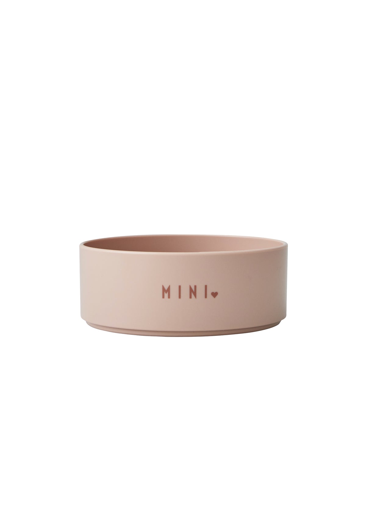 Mini favorit bowl - love/nude